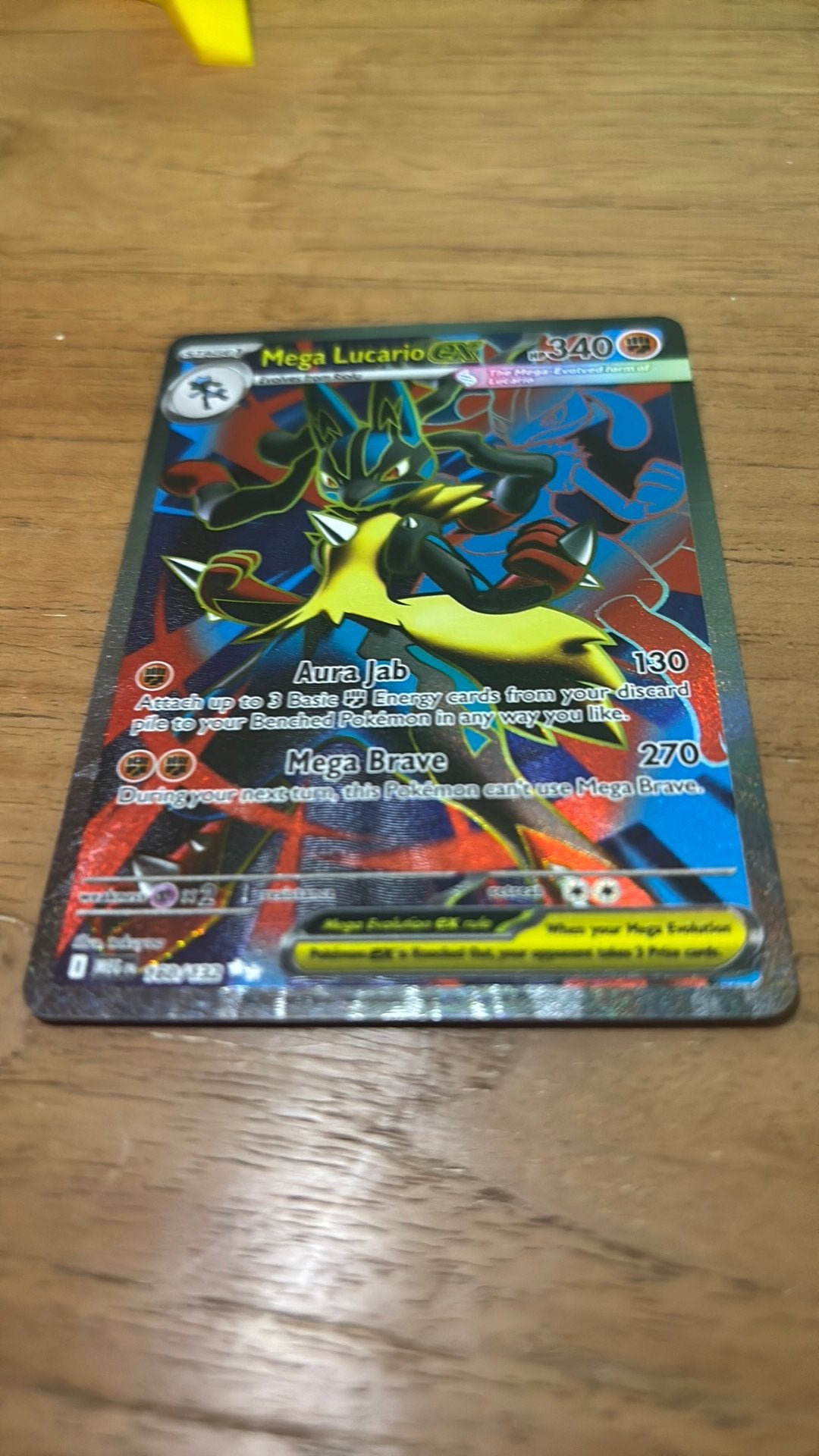 Maga lucario ex, Ophalen of Verzenden, Zo goed als nieuw