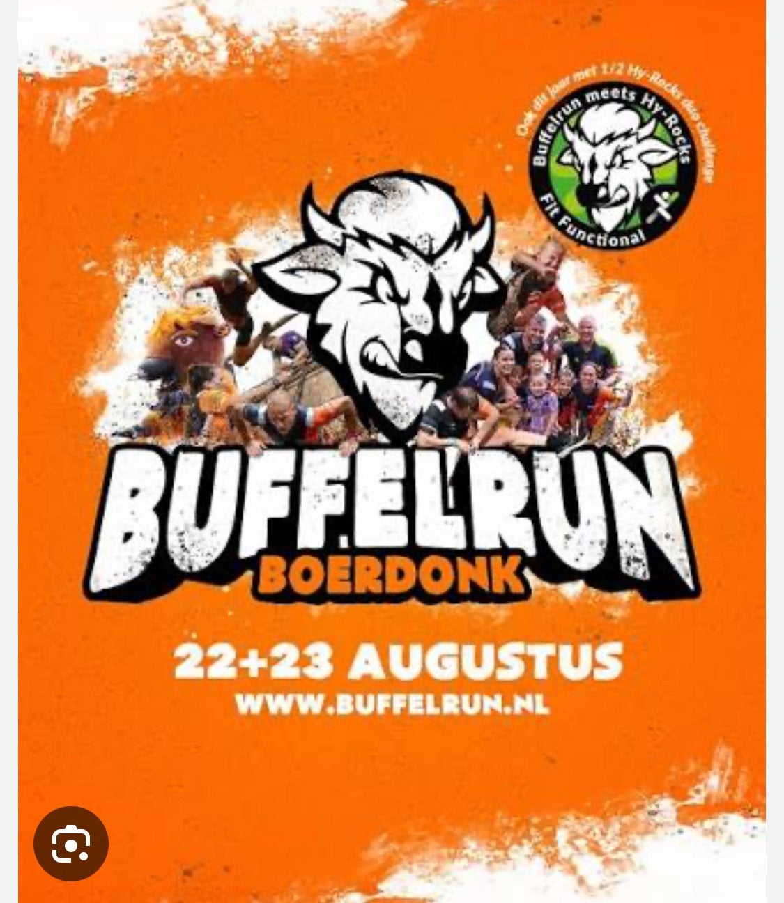 Kaartje Buffelrun 23 aug 2026, Tickets en Kaartjes, Eén persoon, Meerdaags