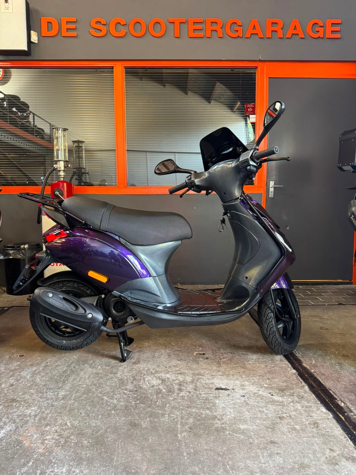 Piaggio Zip brom 45km SP e3 FULL Candy Purple Carbon 2017, Gebruikt, Piaggio, Piaggio, Maximaal 45 km/u
