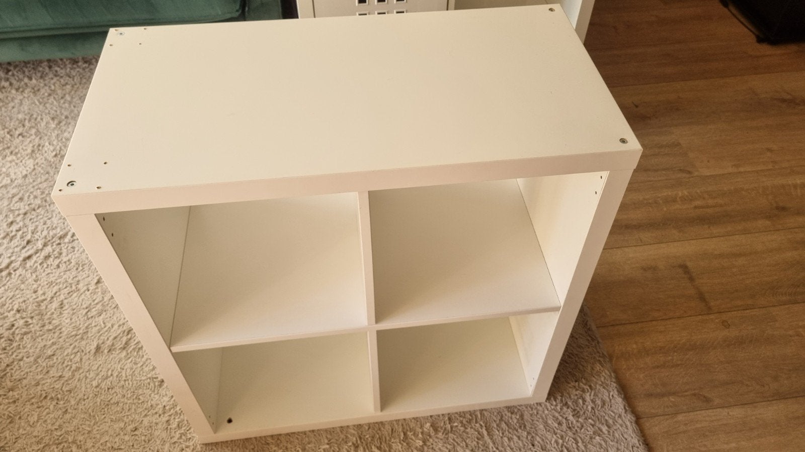 KALLAX open kast wit 77 x 77 cm, Ophalen