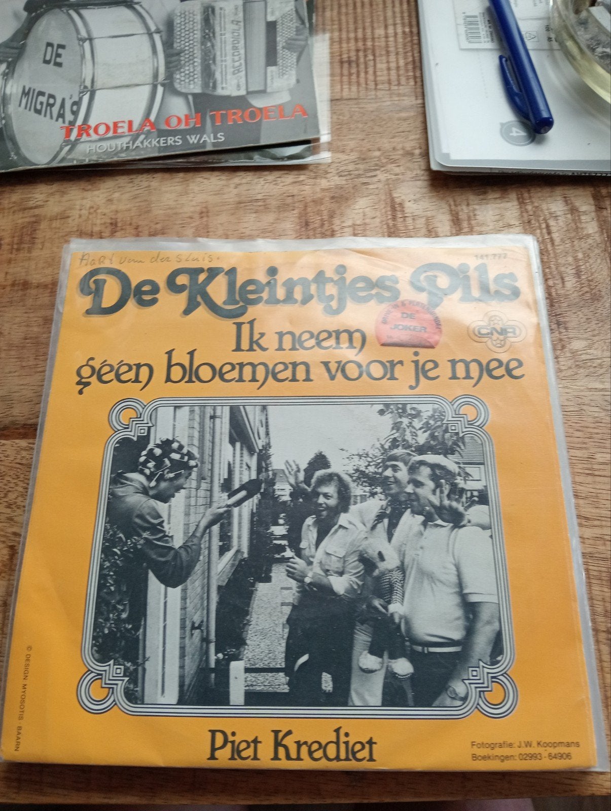 De kleintjes pils - ik neem geen bloemen voor je mee, Ophalen of Verzenden, Zo goed als nieuw, Overige formaten, Levenslied of Smartlap