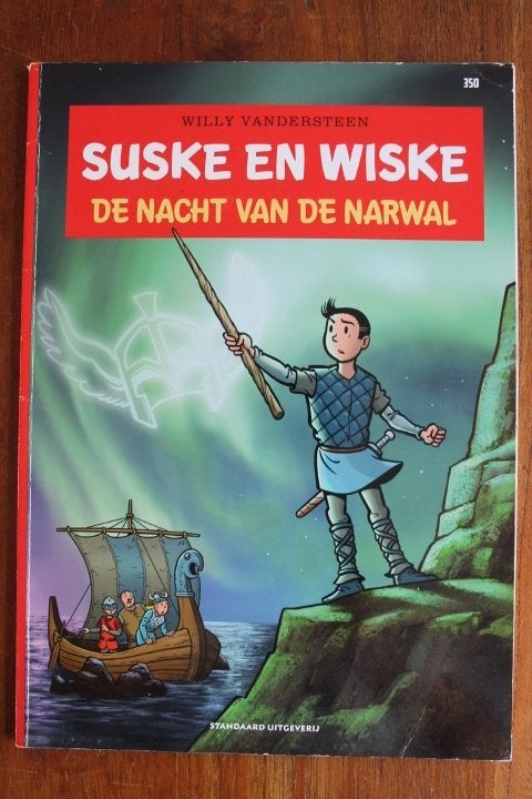 Suske en Wiske 350 - De nacht van de Narwal, Eén stripboek, Ophalen of Verzenden, Gelezen