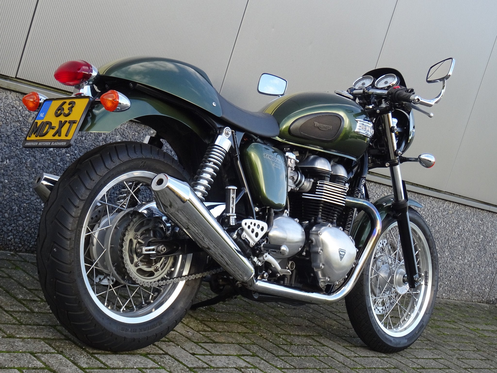 Triumph THRUXTON 900 (bj 2014), 900 cc, Naked bike, Gebruikt, Bedrijf