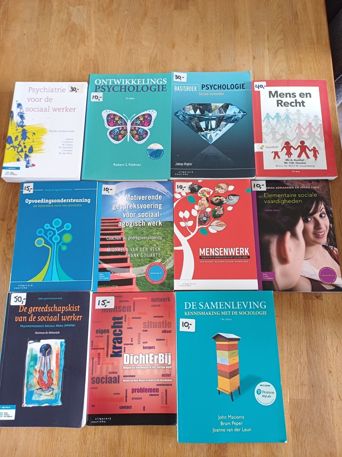 Studieboeken HBO Social Work - Los of als pakket, Boeken, Ophalen of Verzenden, Gamma, Gelezen, HBO