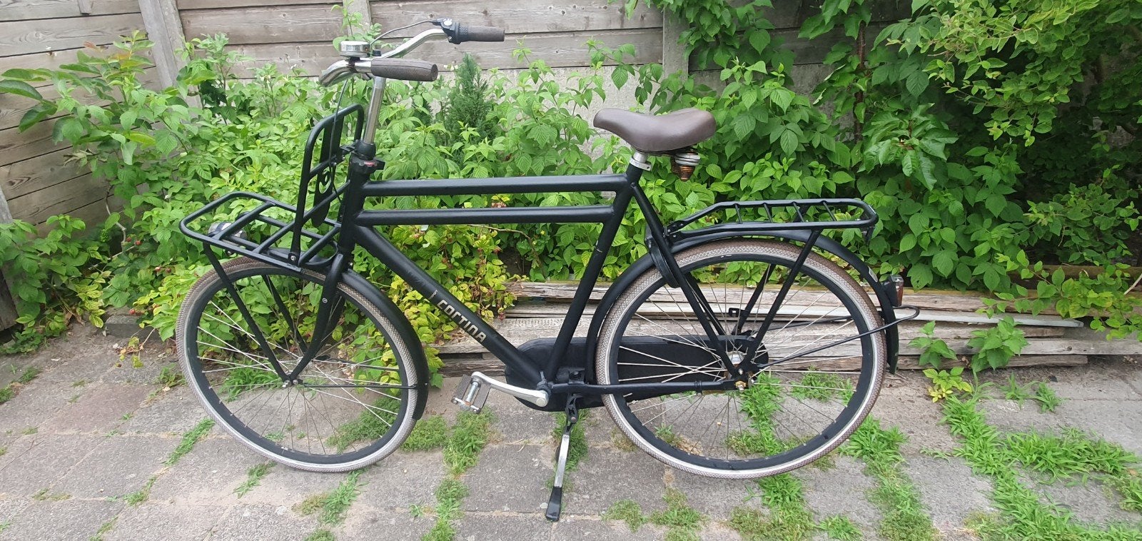Cortina Transportfiets Heren - Zwart, 3 versnellingen, Ophalen of Verzenden