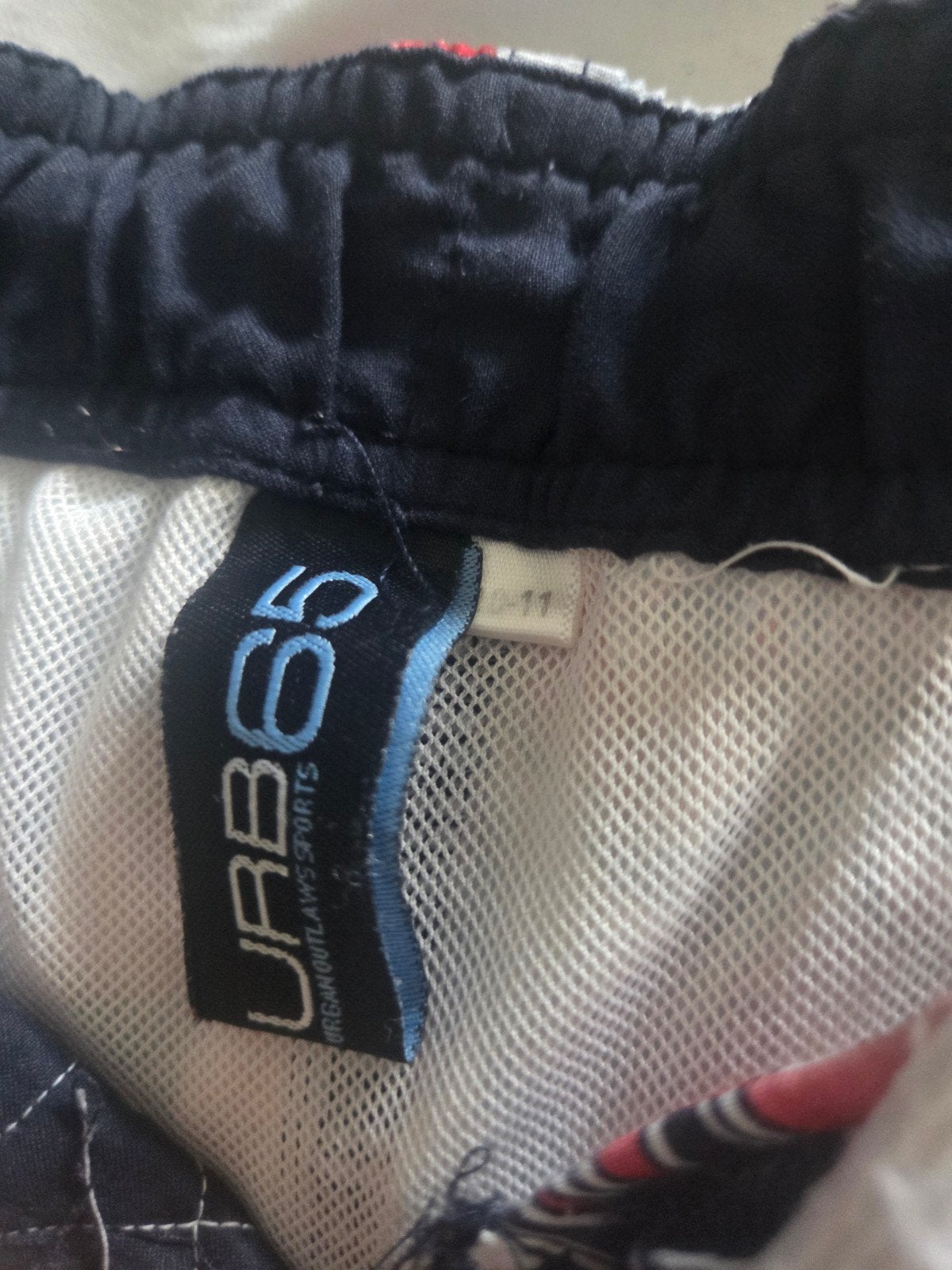 URB65 Zwemshort met bloemenprint - Maat 10/11, Kleding | Heren, Badmode en Zwemkleding, Ophalen of Verzenden