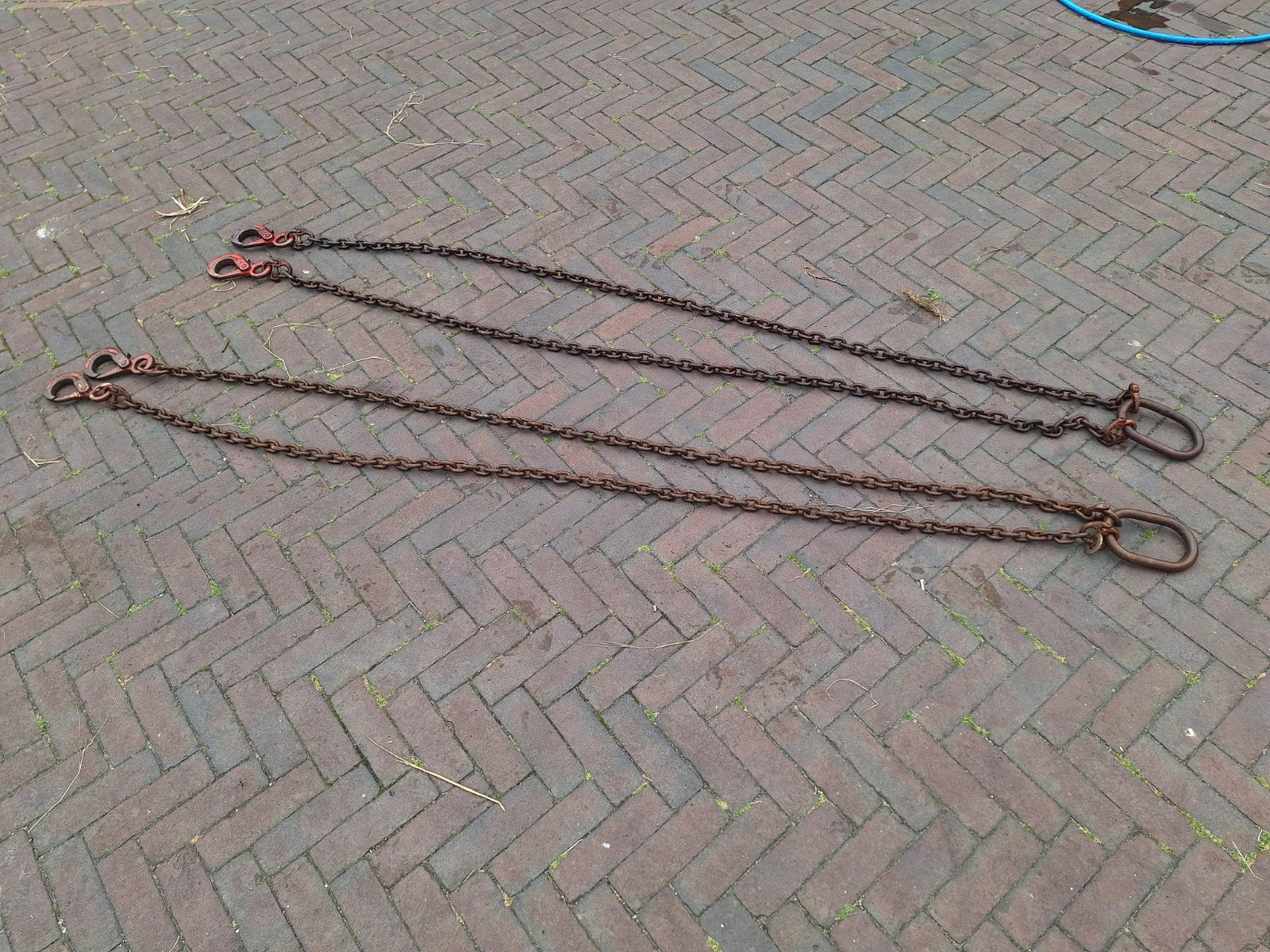2x sleepketting/hijsketting 4.5m, Doe-het-zelf en Verbouw, Ophalen