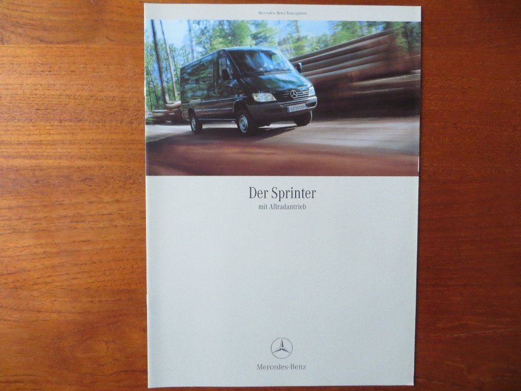 Mercedes-Benz Sprinter mit Allradantrieb (maart 2001), Ophalen of Verzenden, Nieuw, Mercedes
