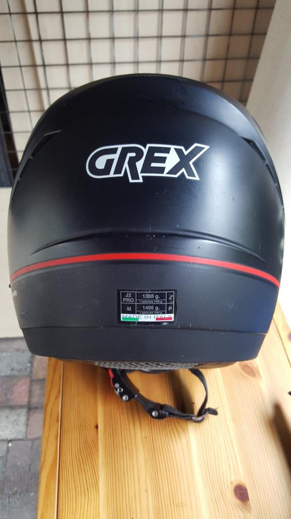 Grex motorhelm, Ophalen of Verzenden, Tweedehands, Integraalhelm, Overige merken