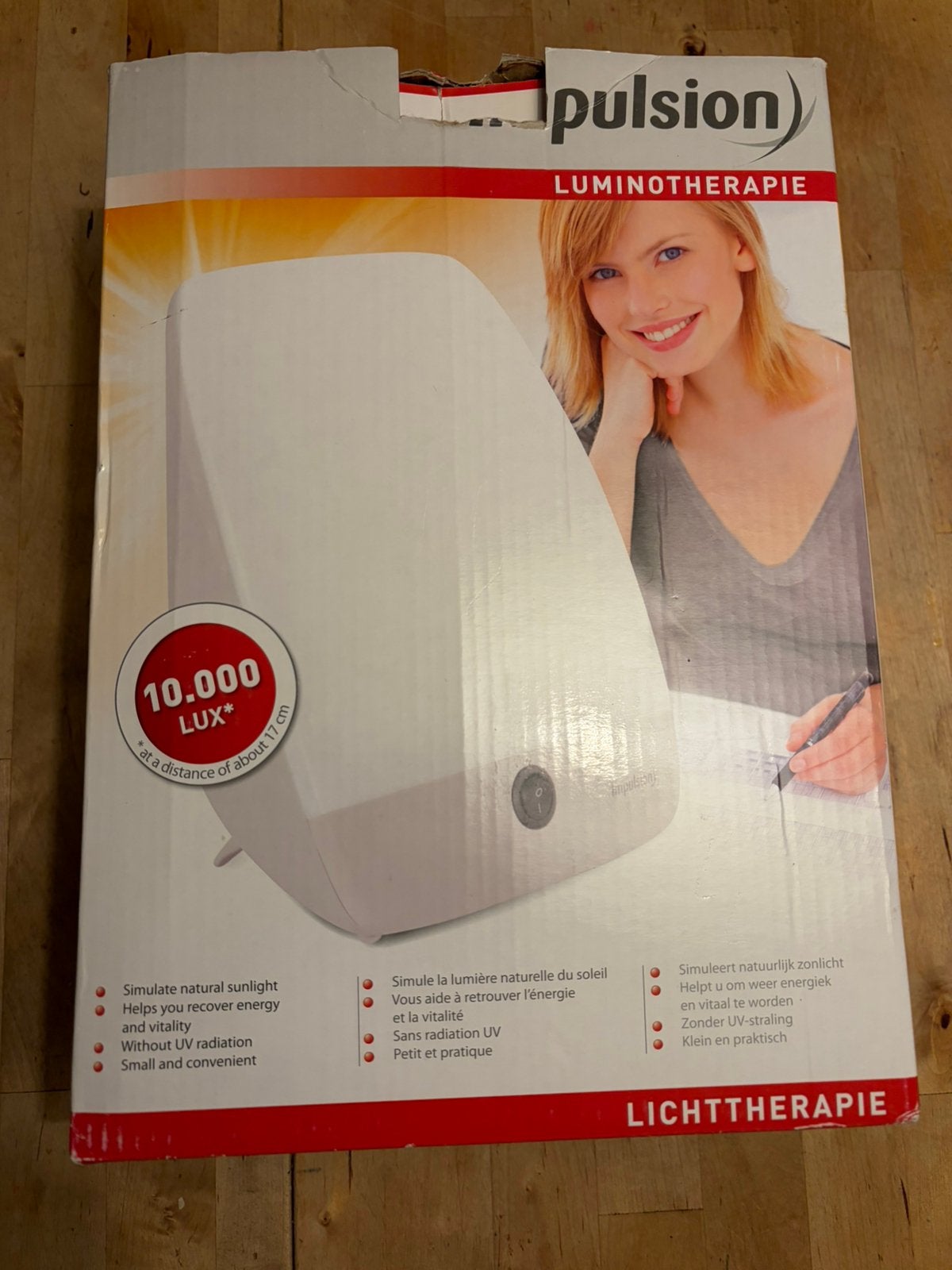 Lichttherapie lamp, Ophalen of Verzenden, Zo goed als nieuw, Overige typen