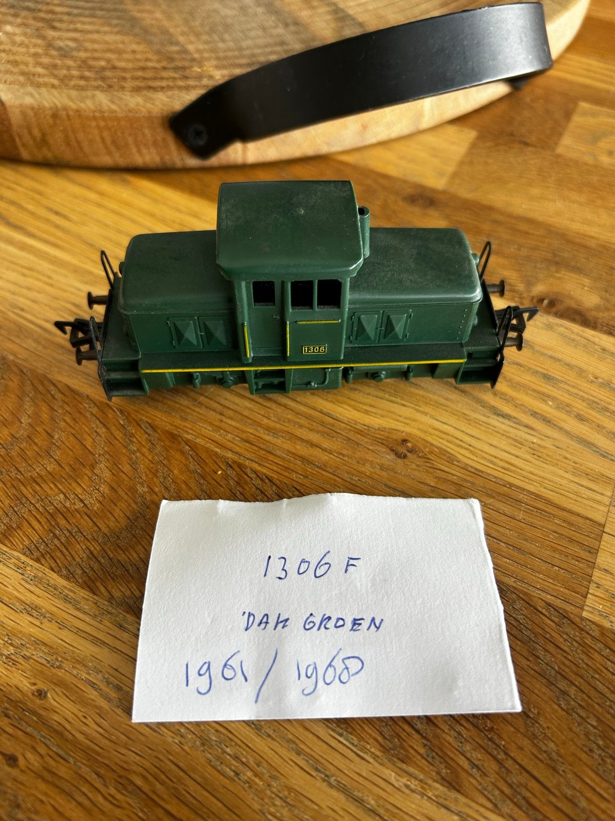 Fleischmann H0 1306F Diesellocomotief (Kikker) Jaren '60, Gebruikt, Verzenden, Fleischmann, Analoog