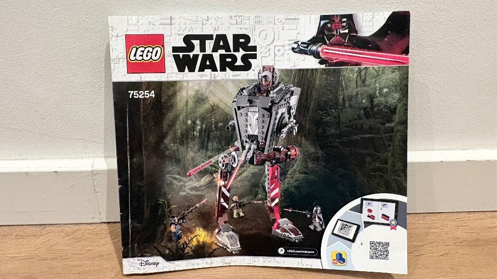 LEGO Star Wars 75254 AT-ST Raider uit The Mandalorian, Star Wars, Lego, Ophalen of Verzenden, Zo goed als nieuw