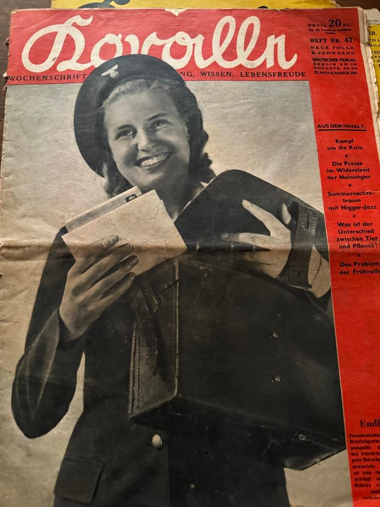 Koralle Tijdschriften uit de Jaren '40 - Vintage Collectie, Verzamelen, Tijdschriften, Kranten en Knipsels, Ophalen of Verzenden