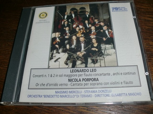 Leonardo Leo, Nicola Porpora   CD   Italy  1993, Kamermuziek, Ophalen of Verzenden, Zo goed als nieuw, Classicisme