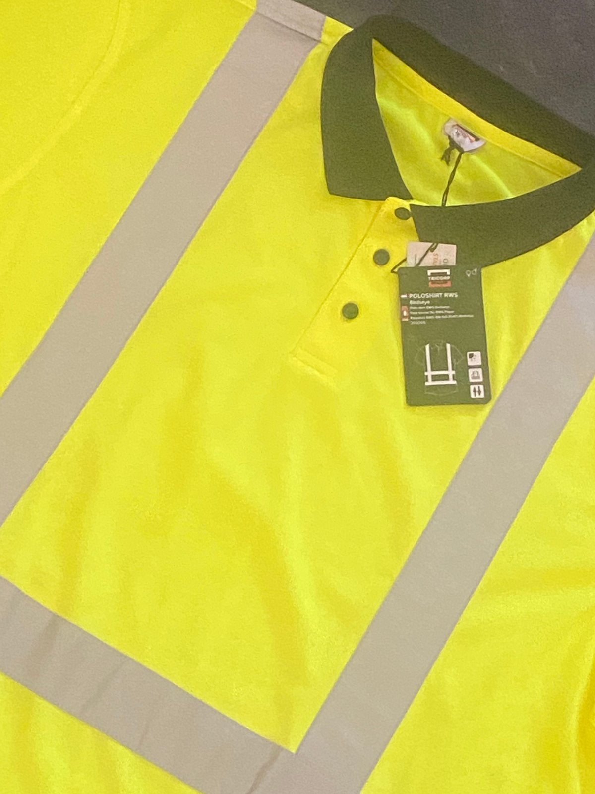 Tricorp werkshirt poloshirt RWS Birdseye neon werkpolo XXXL, ., Geel, Shirt, Ophalen of Verzenden