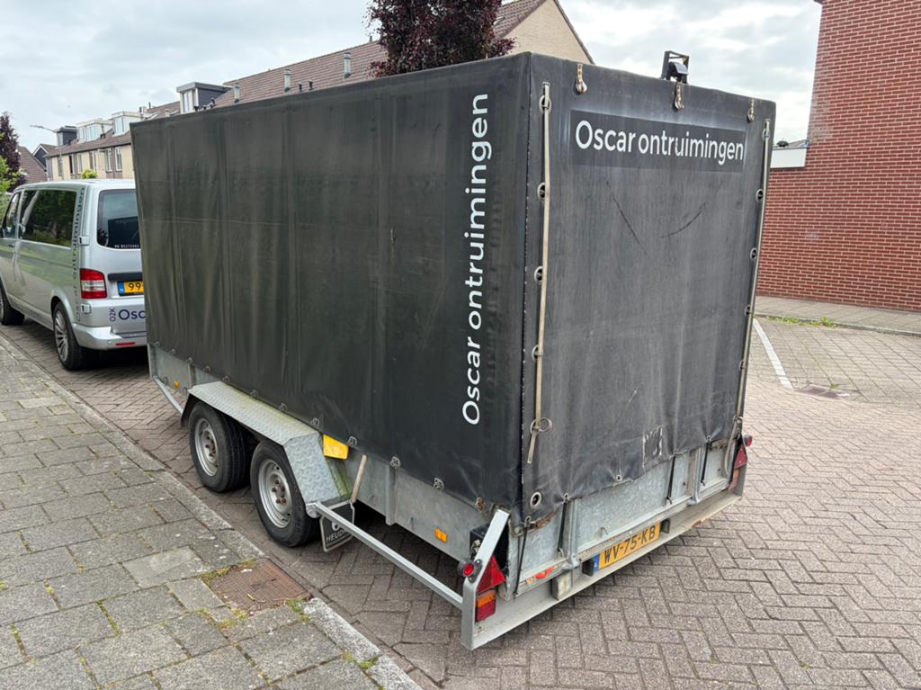 Heudra H 2000-T dichte machine transporter zeer netjes, Ophalen, Zo goed als nieuw