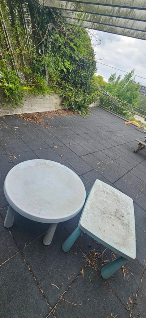 Gratis! Ikea tafeltjes stoelen en krukjes, Ophalen, Gebruikt