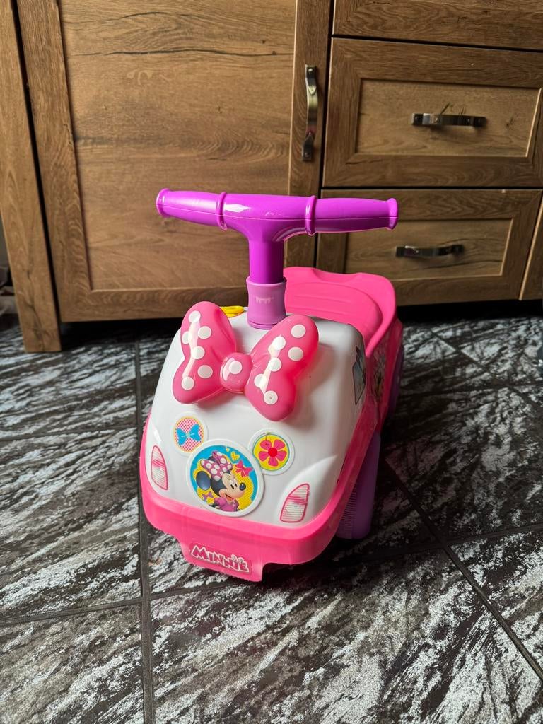 Minnie mouse interactieve loop auto., Ophalen, Zo goed als nieuw