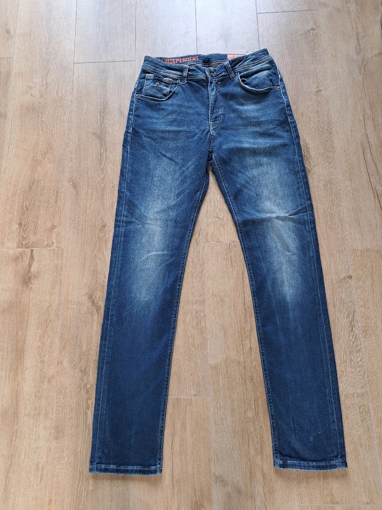 Spijkerbroek Miracle of Denim W 32 L 34, Blauw, W32 (confectie 46) of kleiner, Ophalen of Verzenden, Zo goed als nieuw