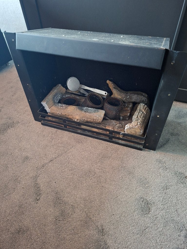 inbouw openhaard, Huis en Inrichting, Ophalen, Gebruikt, Inbouwhaard, Gelhaard