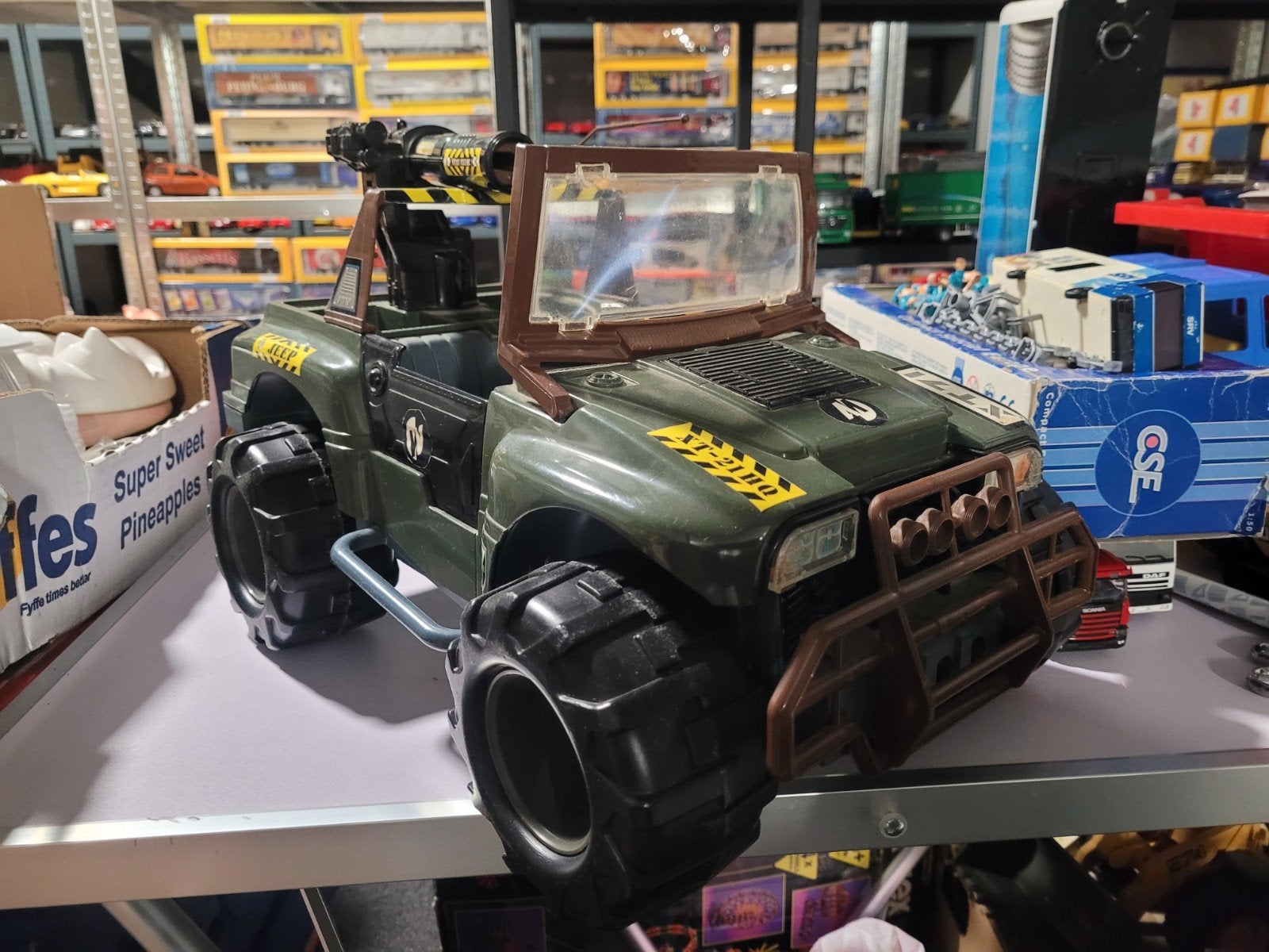 Legerjeep, T, Ophalen of Verzenden, Zo goed als nieuw, Tonka