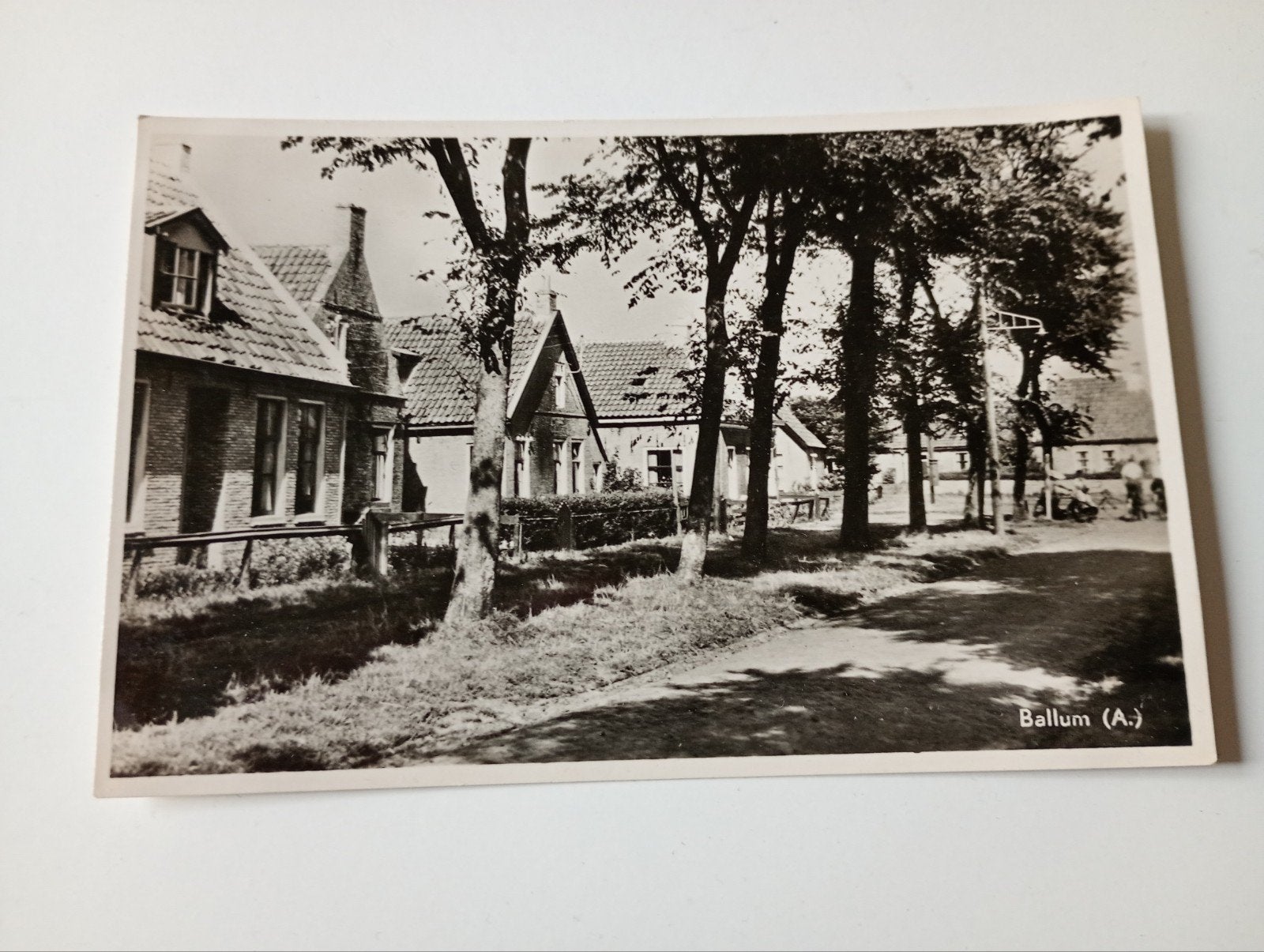 Ameland Ballum Dorpsgezicht, Ophalen of Verzenden, 1940 tot 1960, Ongelopen, Waddeneilanden