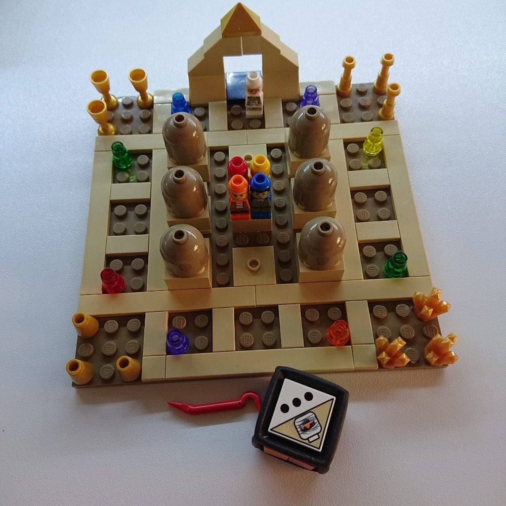Lego 3855 Ramses Return, Gebruikt, Overige thema's, Lego, Ophalen of Verzenden