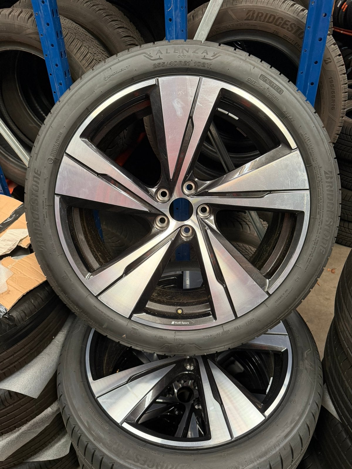 21 inch originele Audi Q5 SQ5 velgen met zomerbanden DEMO, Audi, 255 mm, Banden en Velgen, Nieuw