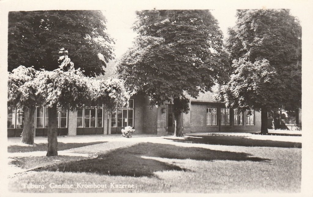 Tilburg             Kromhout Kazerne, Ophalen of Verzenden, 1940 tot 1960, Ongelopen, Noord-Brabant
