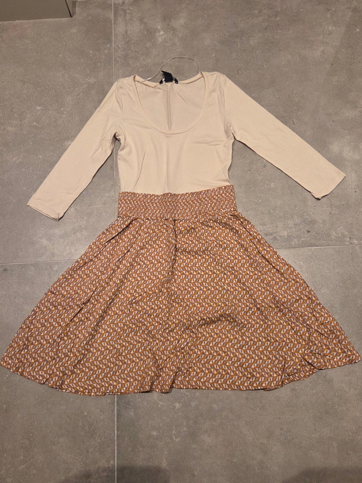 H&M Jurk Maat XS, Ophalen, H&M, Beige, Maat 34 (XS) of kleiner