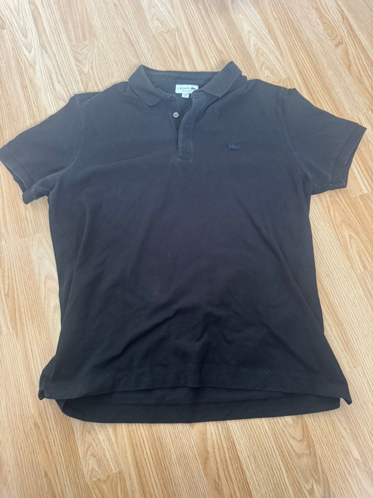 Lacoste polo zwart maat xl, Kleding | Dames, Zwart, Maat 46/48 (XL) of groter, Ophalen of Verzenden, Zo goed als nieuw
