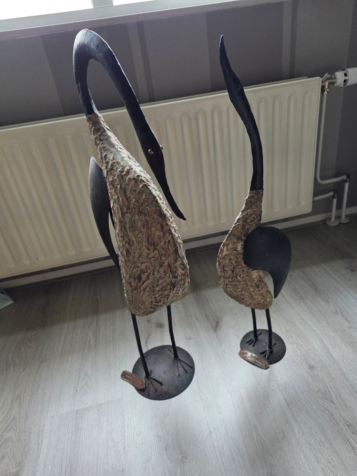 2 mooie vogels, Ophalen