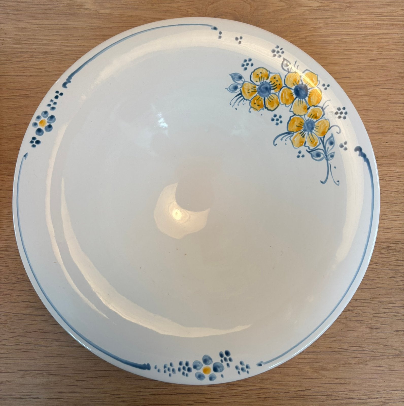 Makkum. 2 ( sier) borden. Gebloemd. Perfecte staat, Ophalen of Verzenden