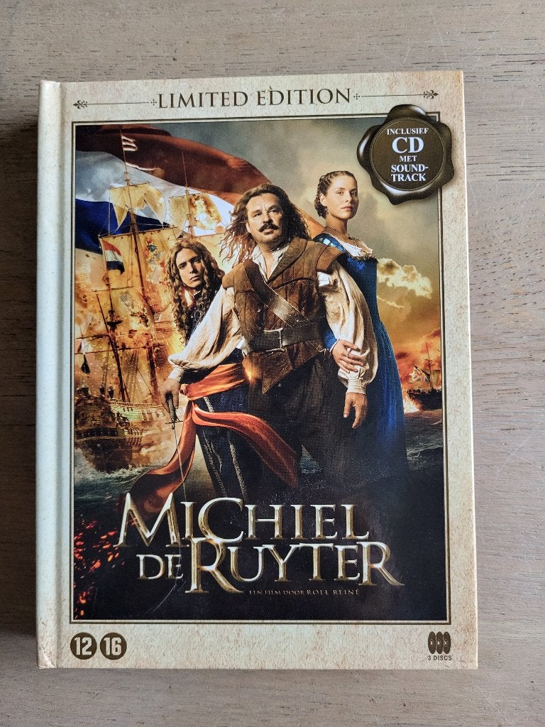 DVD Michiel de Ruyter - speciale editie, Alle leeftijden, Ophalen of Verzenden, Zo goed als nieuw