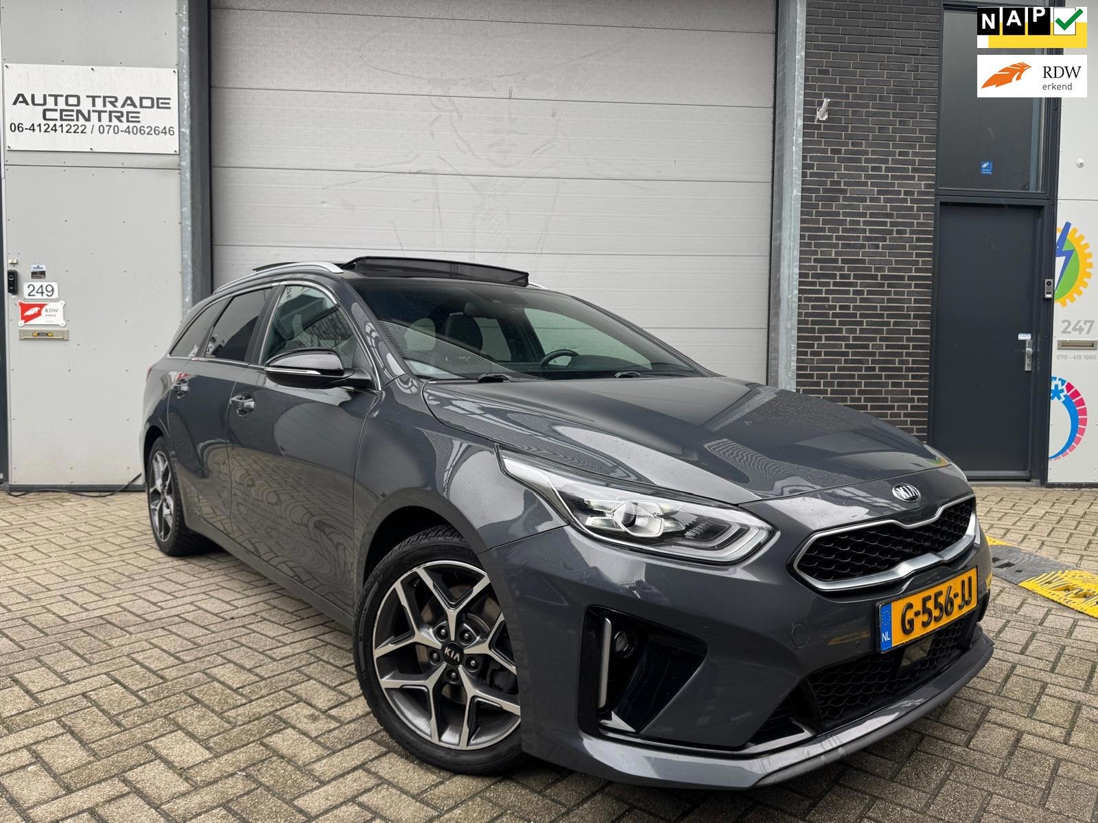 Kia Ceed Sportswagon 1.4 T-GDi GT-Line [ Open dak | Stuur&St, Dealer onderhouden, 1300 kg, 4 cilinders, Origineel Nederlands
