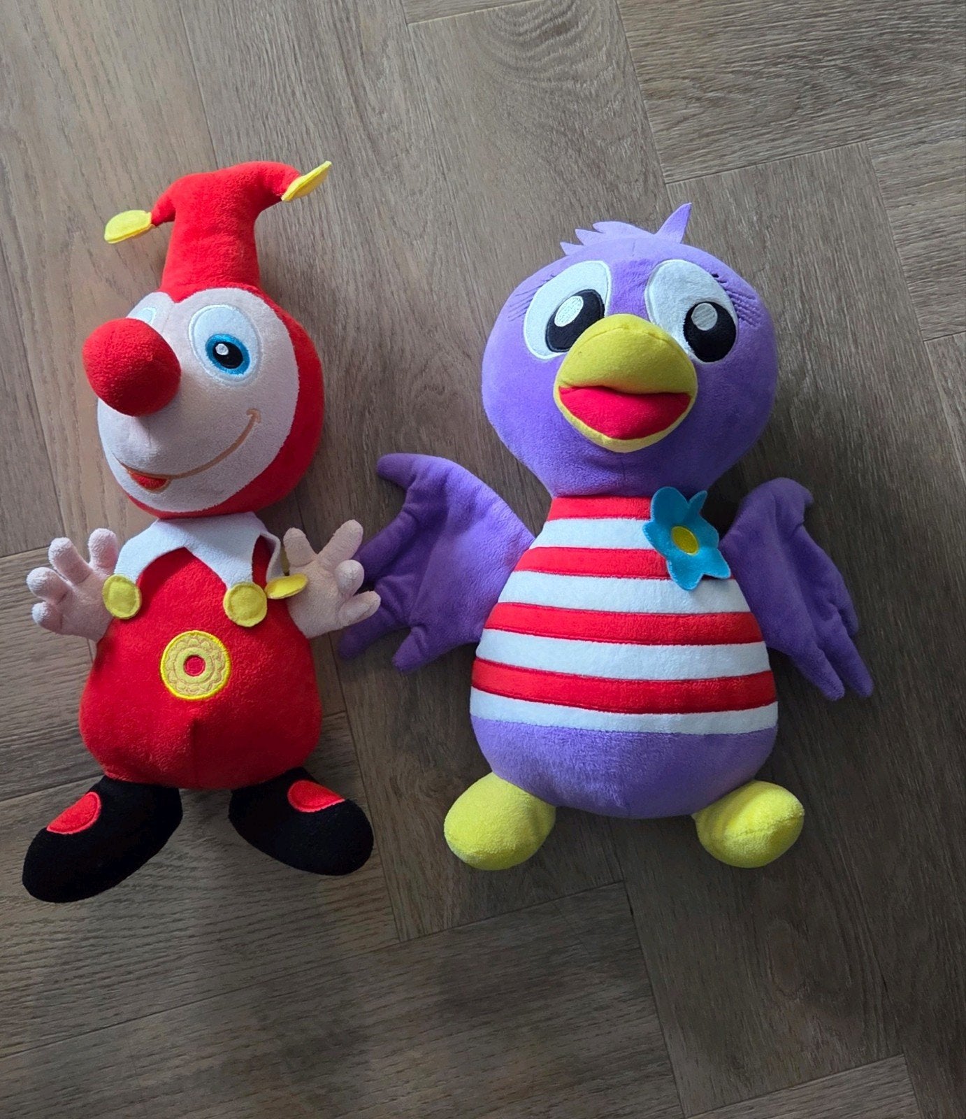 Jokie en Jet knuffels Efteling - 30cm - Zo goed als nieuw, Kinderen en Baby's, Ophalen of Verzenden, Zo goed als nieuw, Meerkleurig