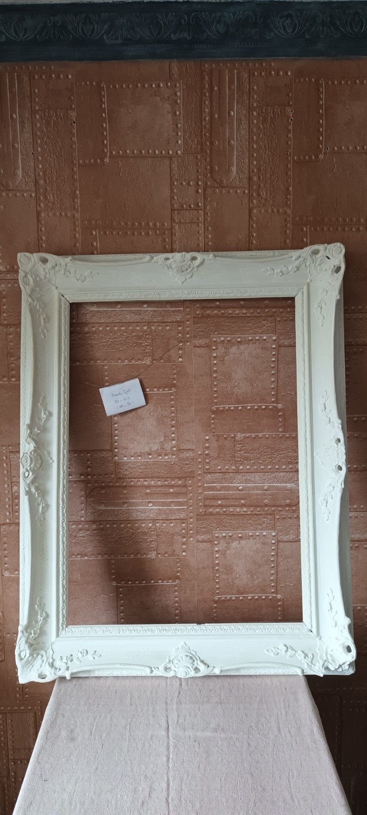 Barok lijst / Oude houten lijst 0.80 x 1.03 cm, Antiek en Kunst, Ophalen