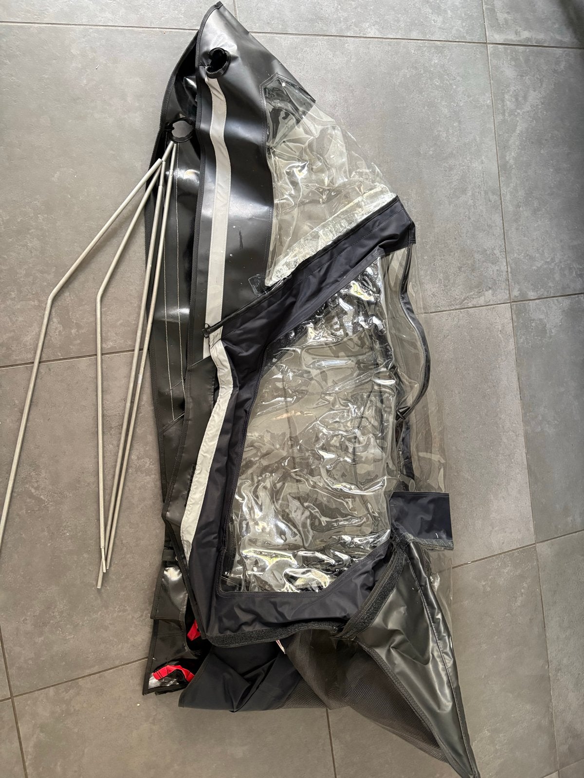 Urban Arrow regenhoes voor Maxi-Cosi – repareren & gebruiken, Ophalen, Gebruikt, 1 kind