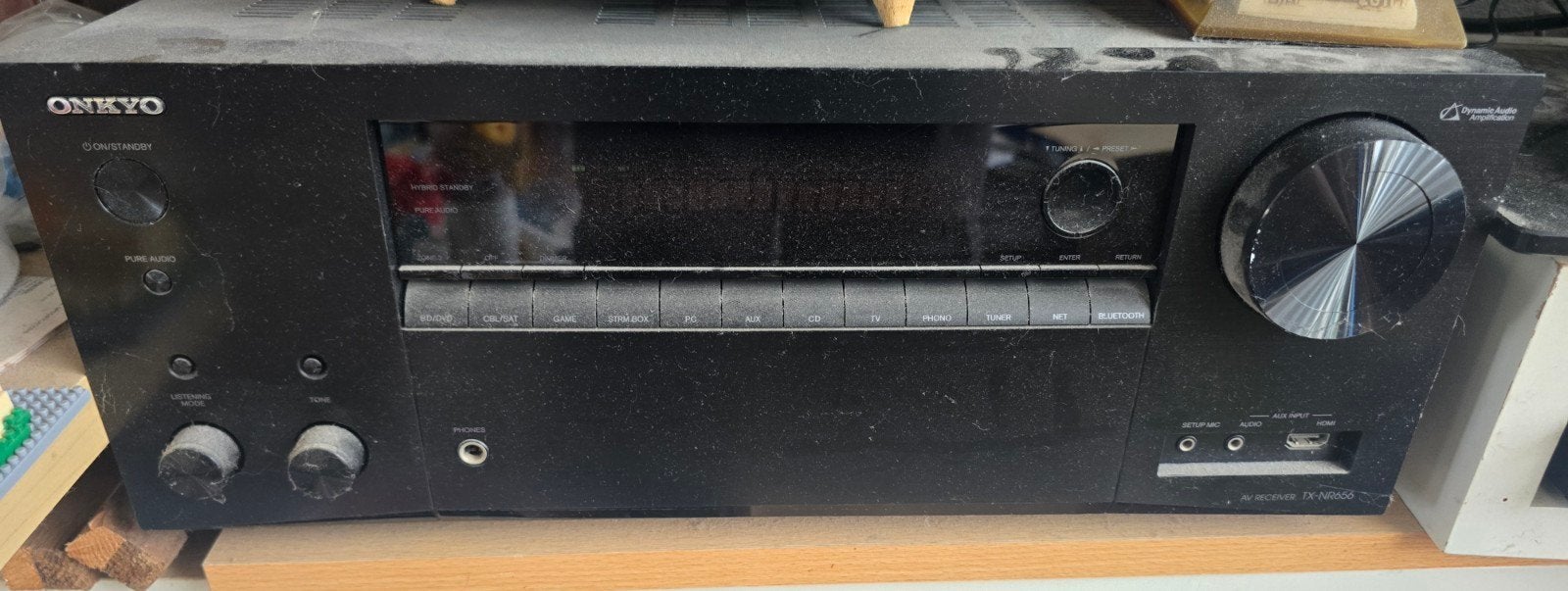 Onkyo TX-NR656 AV Receiver - Zwart, Audio, Tv en Foto, Ophalen, 120 watt of meer, Onkyo, Gebruikt