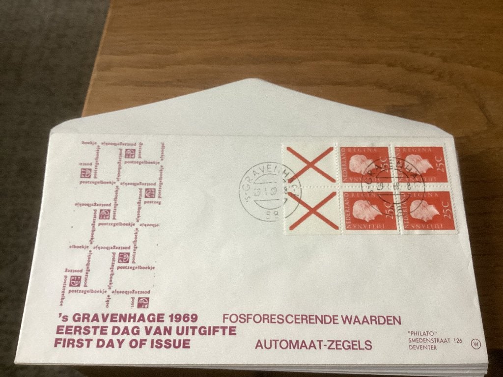 No3822 postzegelboekje pb9aF 22-1-1969 Philato Nederland jaa, Ophalen of Verzenden, Onbeschreven, Nederland