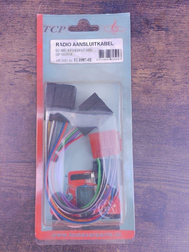 ISO Radio aansluitkabel Chevrolet Aveo - Captiva, TCP, -, -, Ophalen of Verzenden