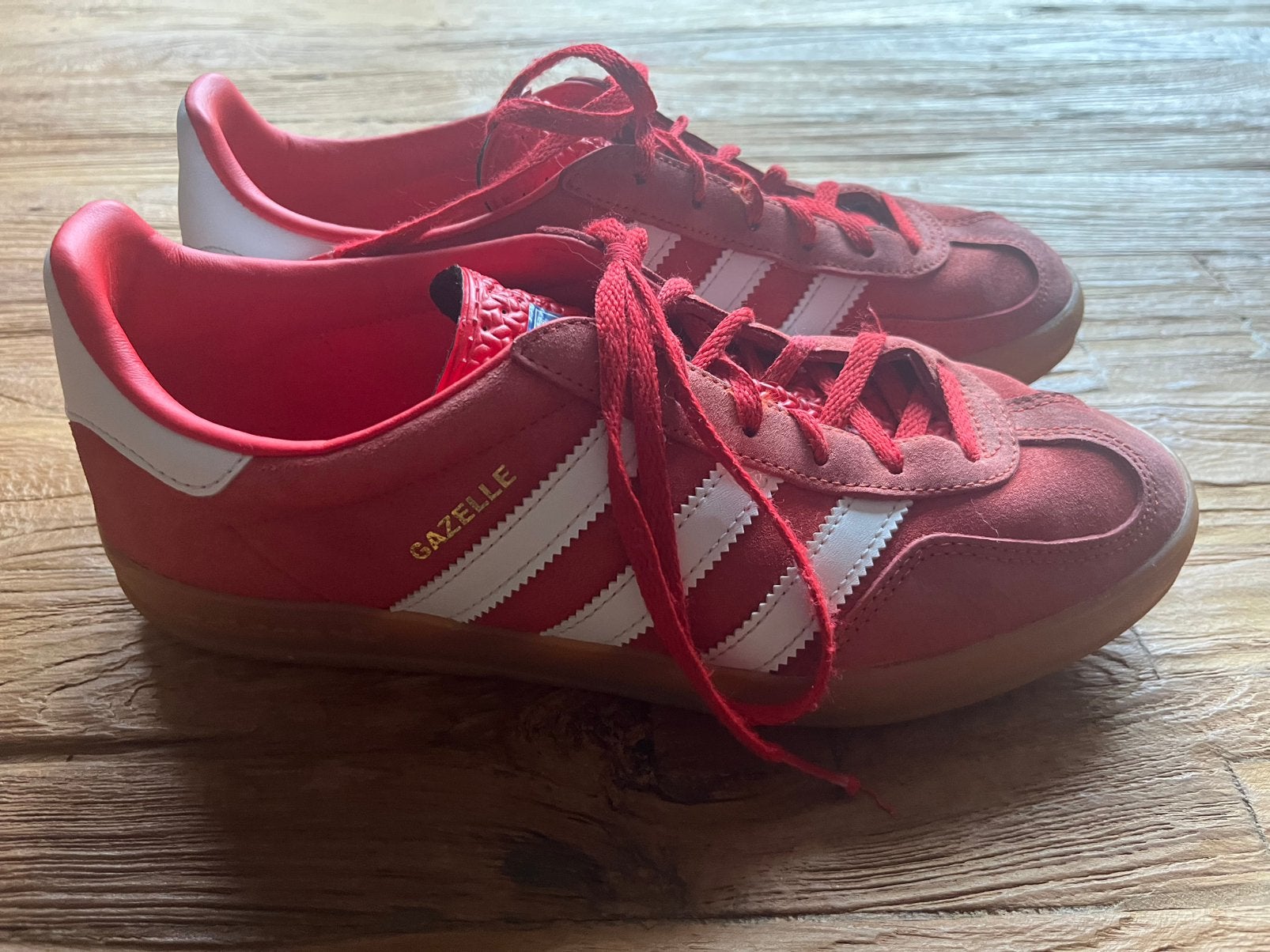 Sneakers Adidas Gazelle maat 40, Kleding | Dames, Ophalen of Verzenden, Sneakers of Gympen, Gedragen, Rood