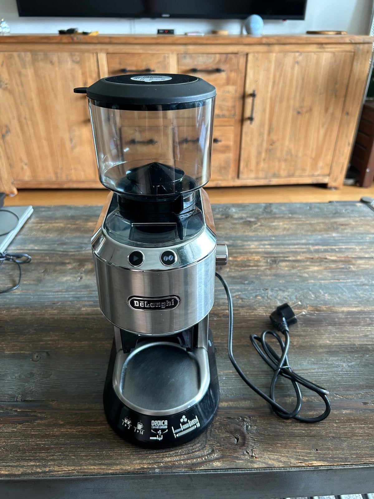 De Longhi Dedica koffiemolen, Witgoed en Apparatuur, Ophalen, Zo goed als nieuw