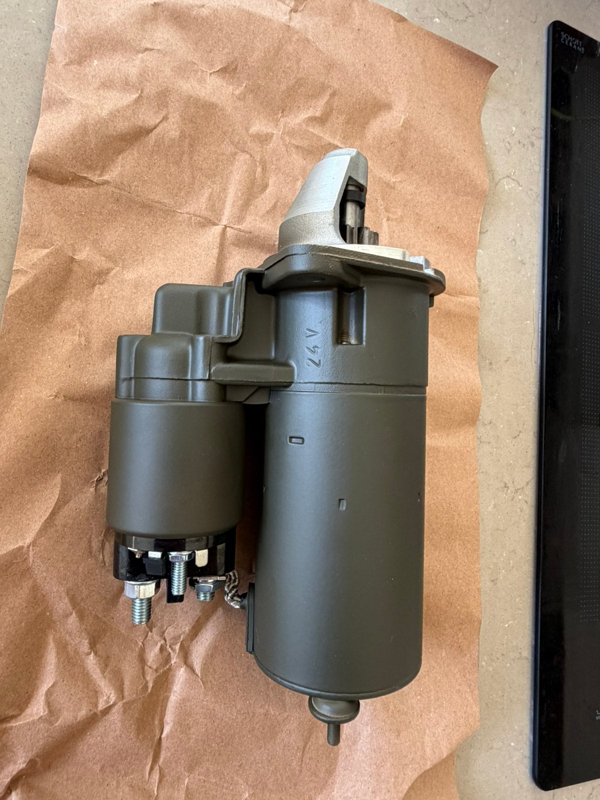 Auto union dkw munga startmotor 24 volt, Ophalen of Verzenden, Nieuw, Universele onderdelen