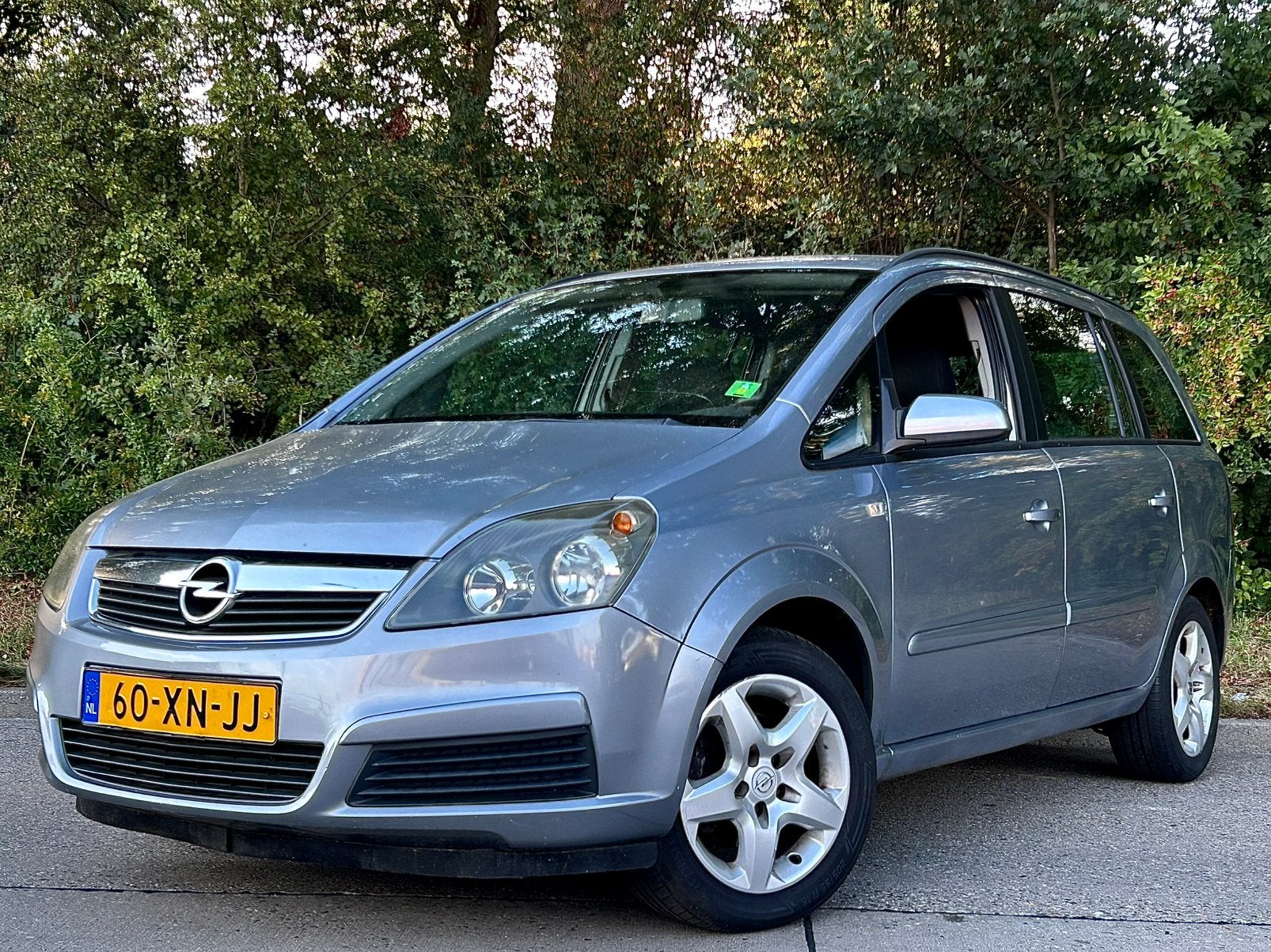 Opel Zafira 1.8 / Airco / Cruise / 7-P / LM-V / Trekhaak /, Stof, USB, 4 cilinders, Origineel Nederlands
