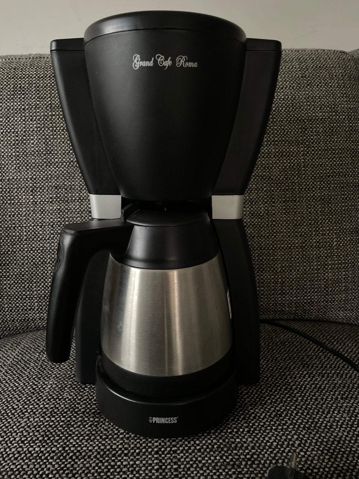 Princess Koffiezetapparaat met Thermoskan, Gebruikt, 10 kopjes of meer, Koffiemachine, Gemalen koffie