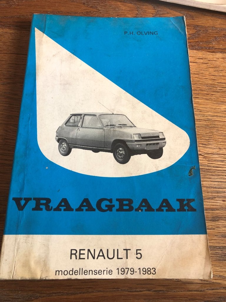P.H. Olving Vraagbaak Renault 5 1979-1983, Ophalen