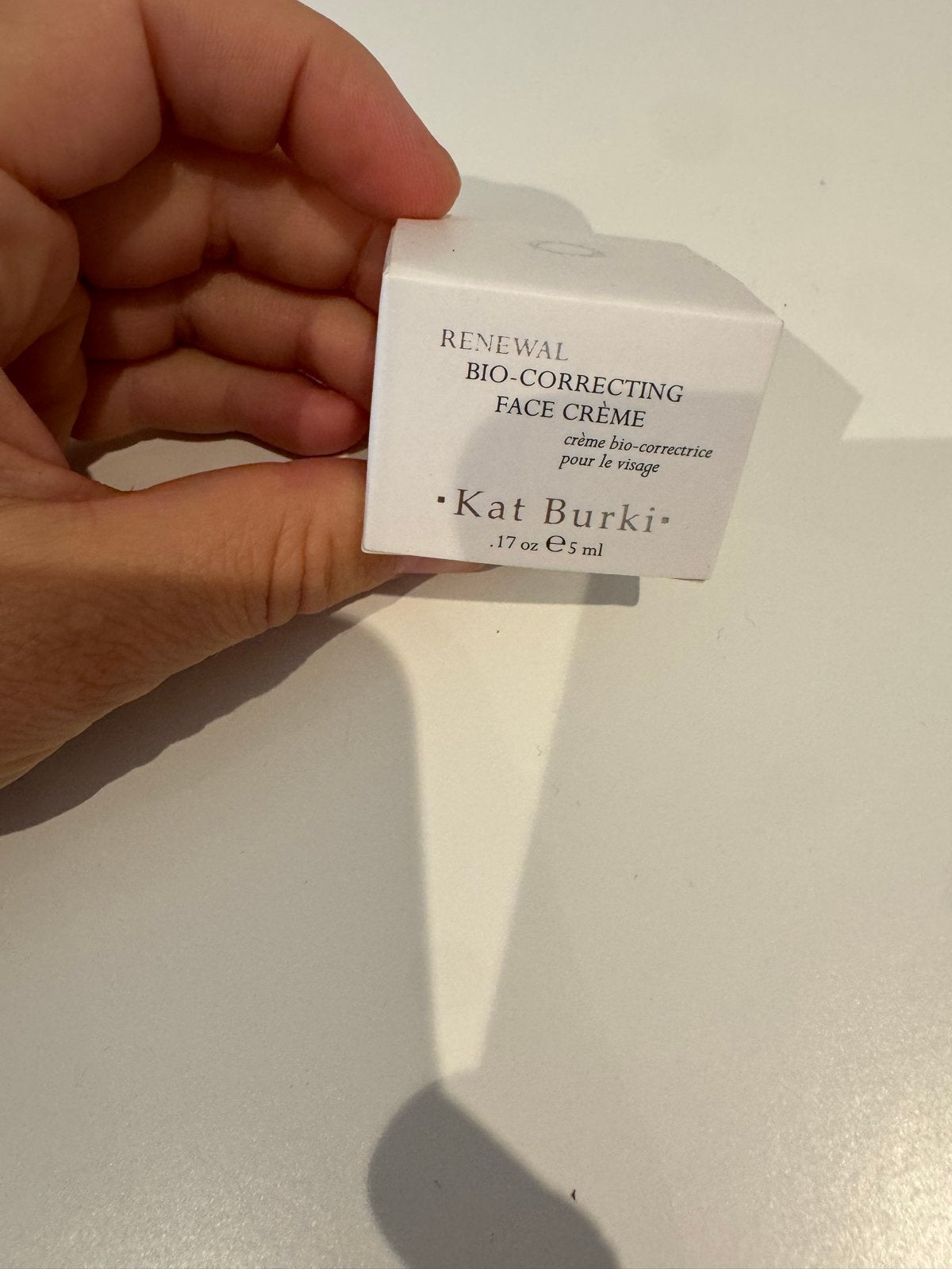 Kat Burki Renewal Bio-Correcting Face Crème 5ml, Ophalen of Verzenden, Nieuw, Gehele gezicht, Verzorging