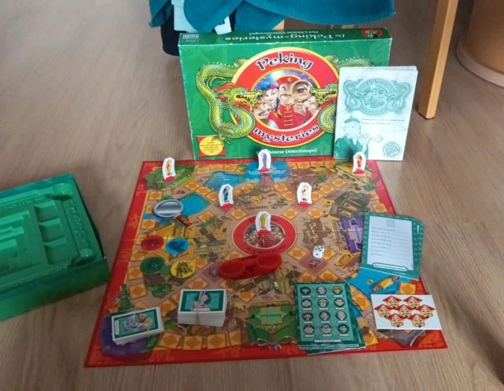 Bordspel peking mysteries, Drie of vier spelers, Ophalen of Verzenden, Gebruikt, Parker