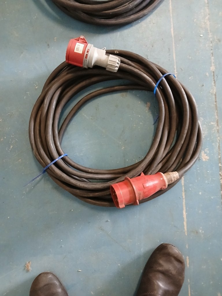 Stroomkabel Verlengkabel 380V / 220V, Ophalen, Gebruikt, Kabel of Snoer